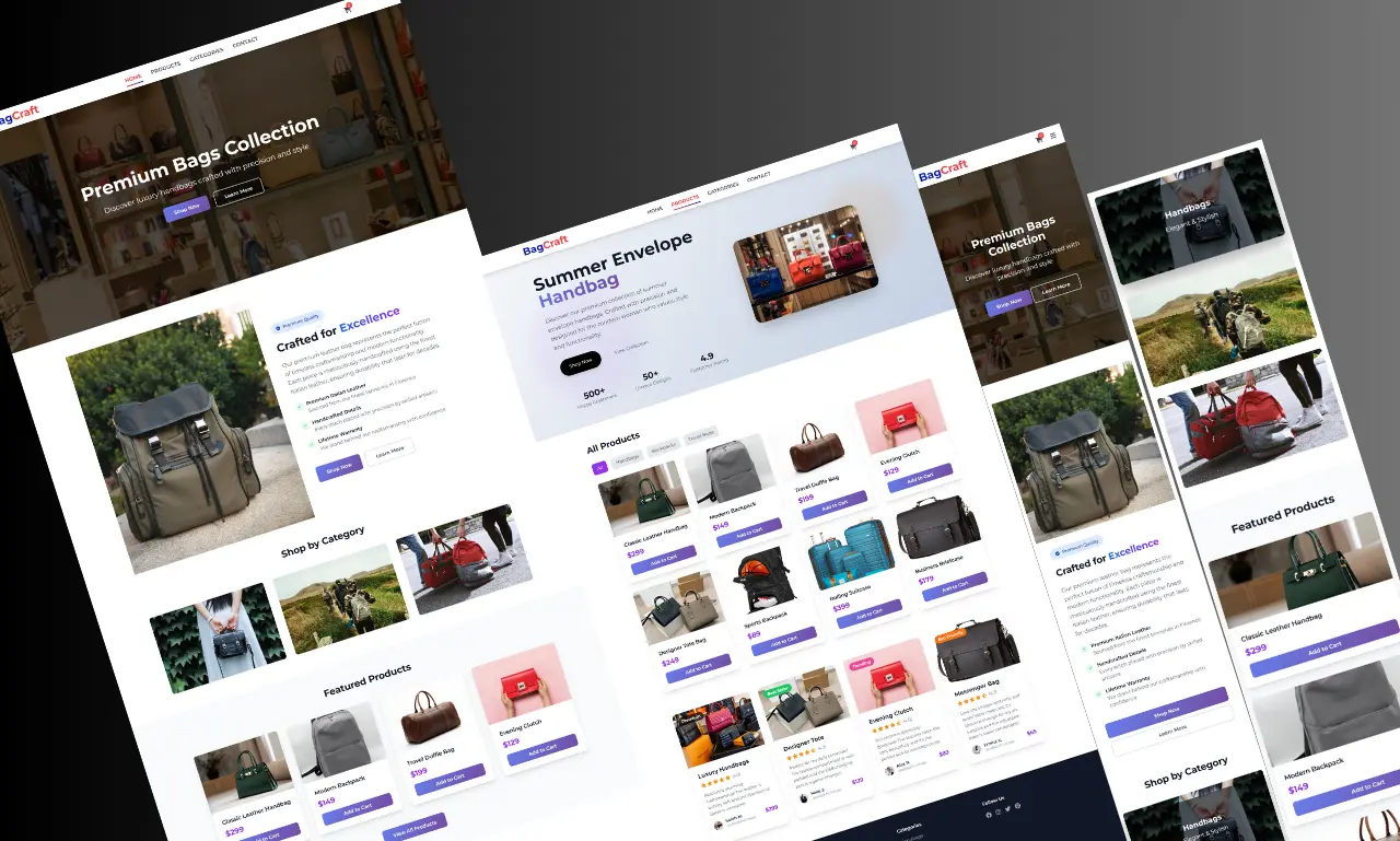 Premium Bag Collections Template