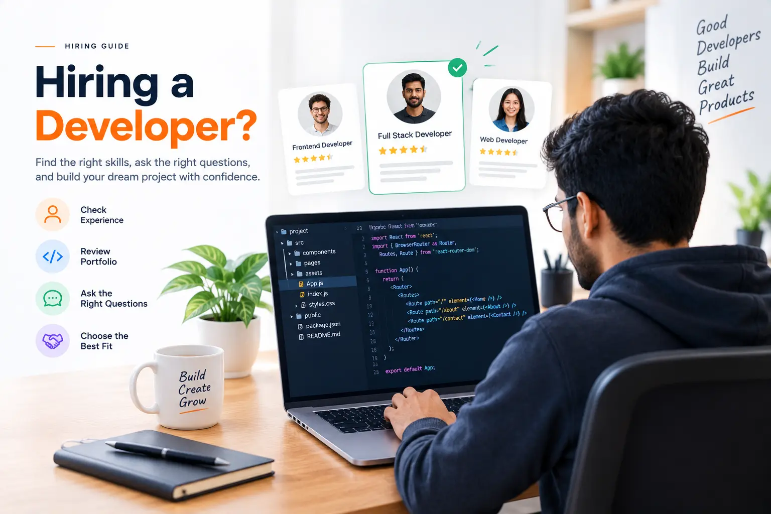 How to choose a website developer