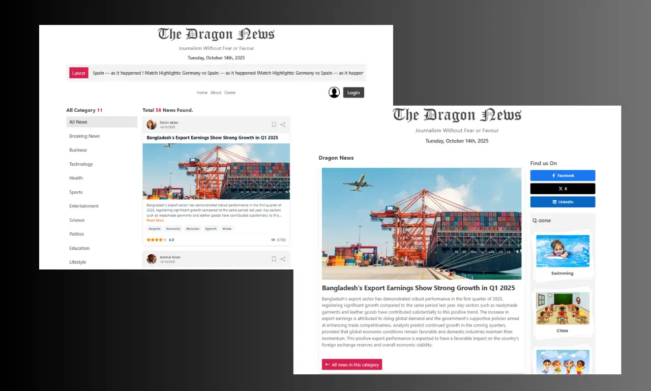 News Portal Website Template