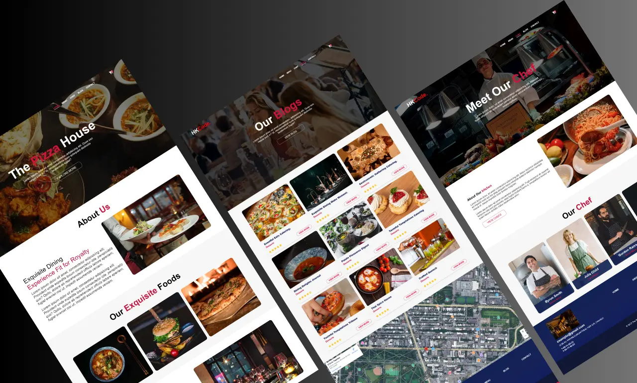 Restaurant website project